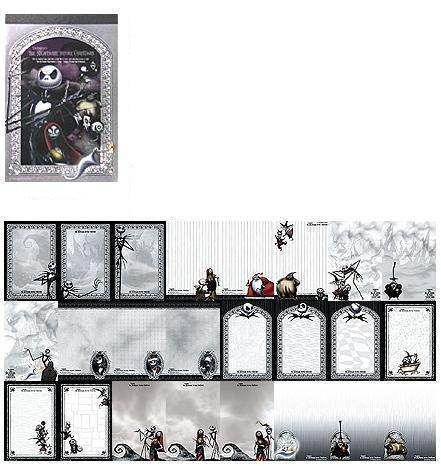 Nightmare Before Christmas All Stars VI Memo Pad (pic)
