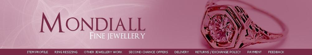 mondiall fine jewellery ebay shop