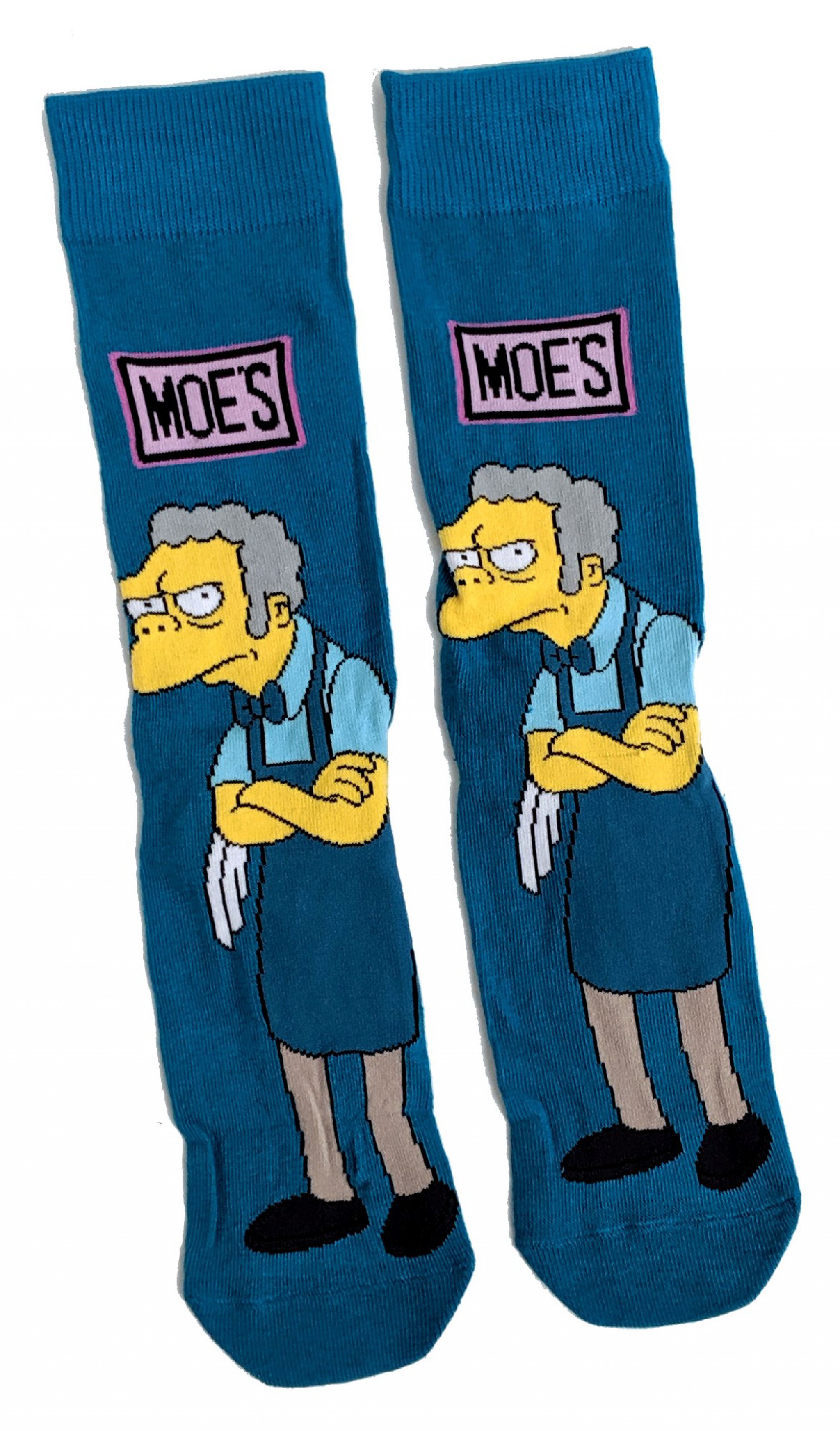 MENS THE SIMPSONS MOE/'S TAVERN SOCKS UK 6-11 EUR 39-45 US 7-12