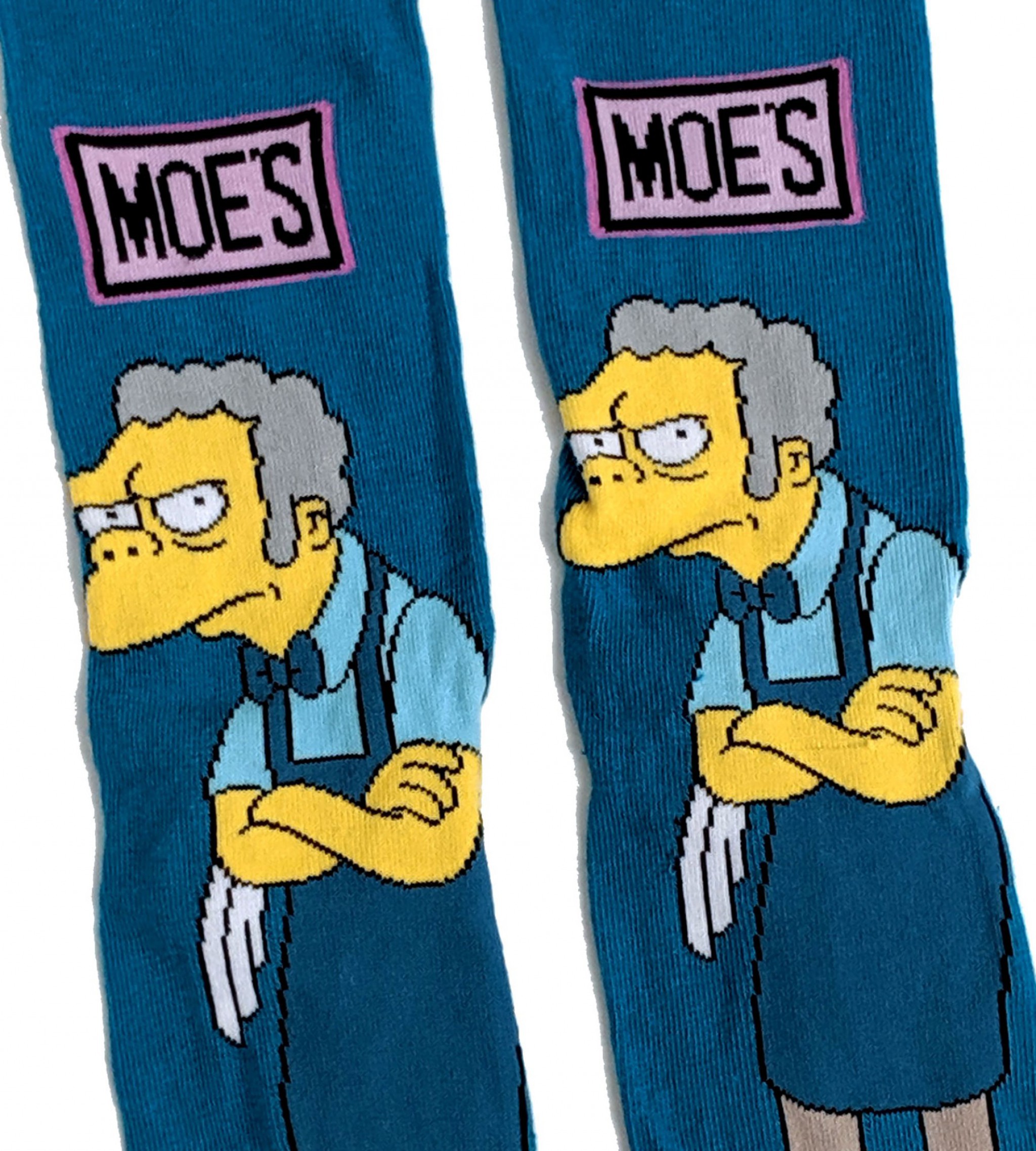 MENS THE SIMPSONS MOE/'S TAVERN SOCKS UK 6-11 EUR 39-45 US 7-12