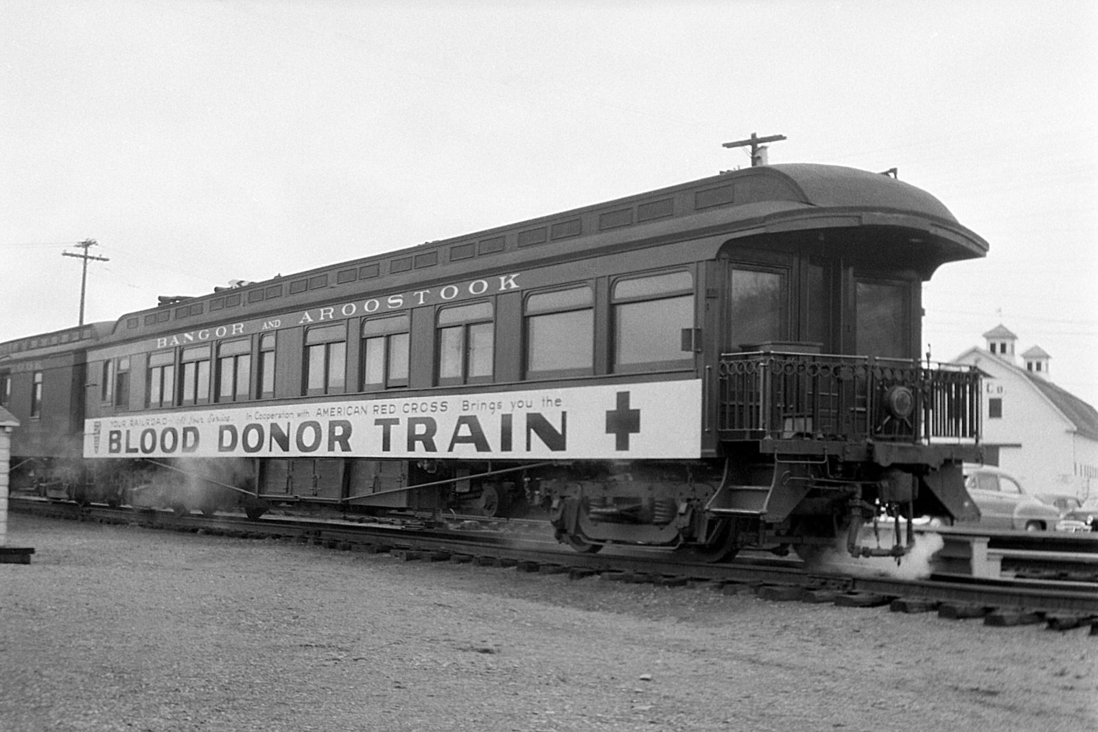 BAR Obs #200 on Red Cross Blood Drive @ Millinocket, ME on 10/30/52. (8x12) BAR Obs #200 on Red Cross Blood Drive @ Millinocket, ME on 10/30/52. (8x12)