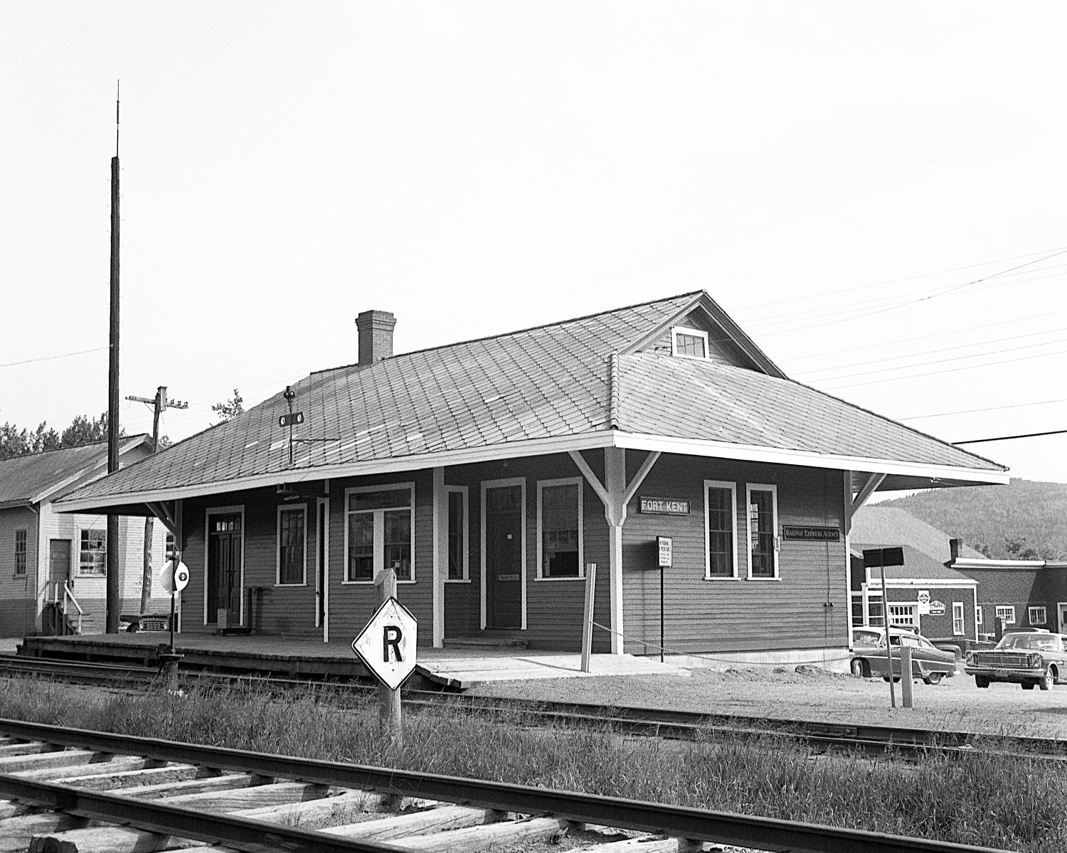 BAR Station at Fort Kent, ME on 6/24/1966. (8x10) BAR Station at Fort Kent, ME on 6/24/1966. (8x10)