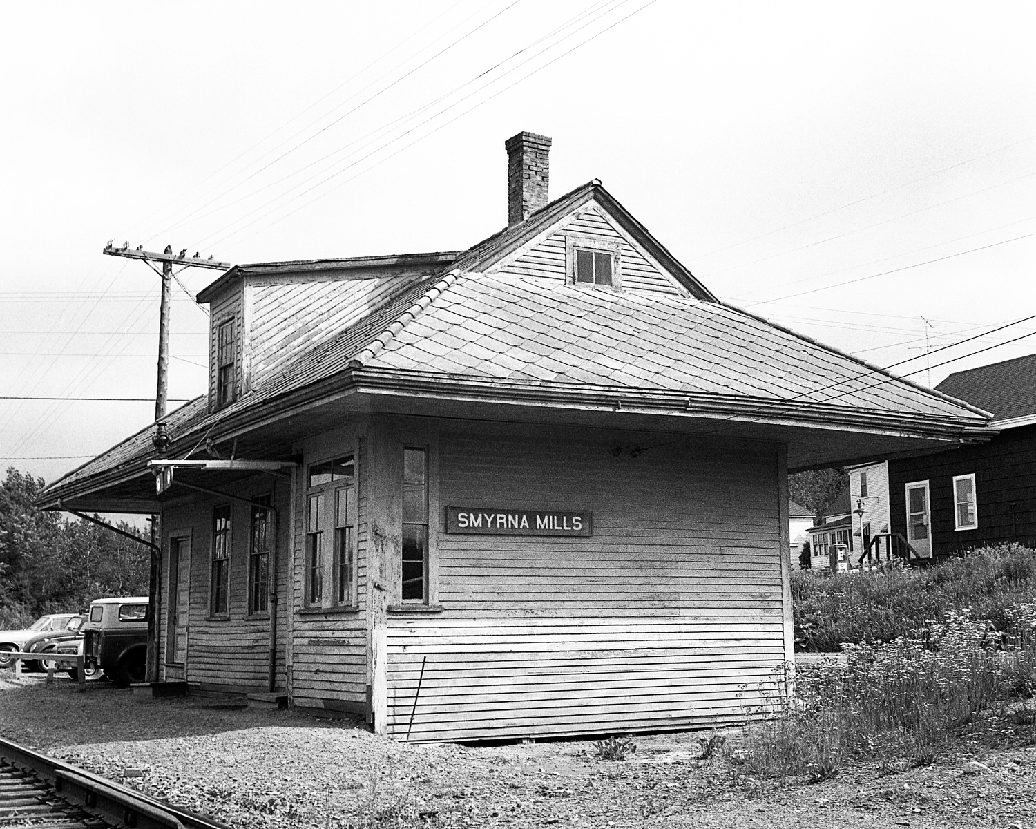 Bangor & Aroostook Smyrna Mills, ME Station 6/24/66 (8x10) Bangor & Aroostook Smyrna Mills, ME Station 6/24/66 (8x10)