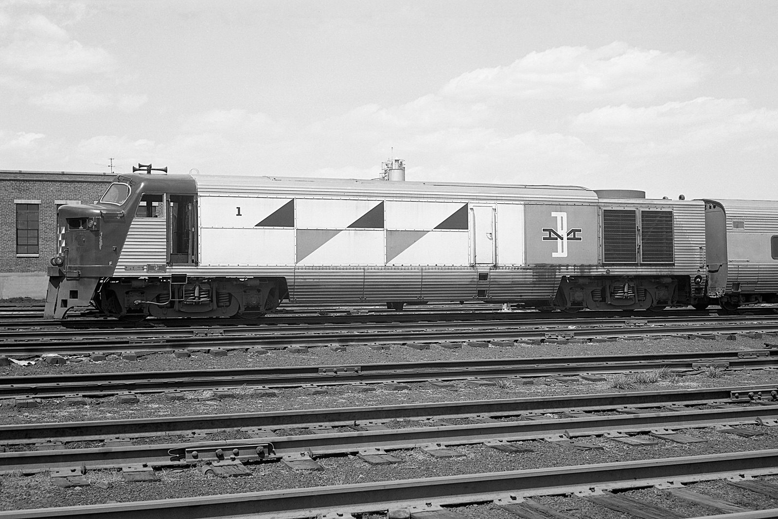 Boston & Maine Fairbanks-Morse P12-42 #1 at Boston, MA on 6/8/1962. (8x12) Boston & Maine Fairbanks-Morse P12-42 #1 at Boston, MA on 6/8/1962. (8x12)