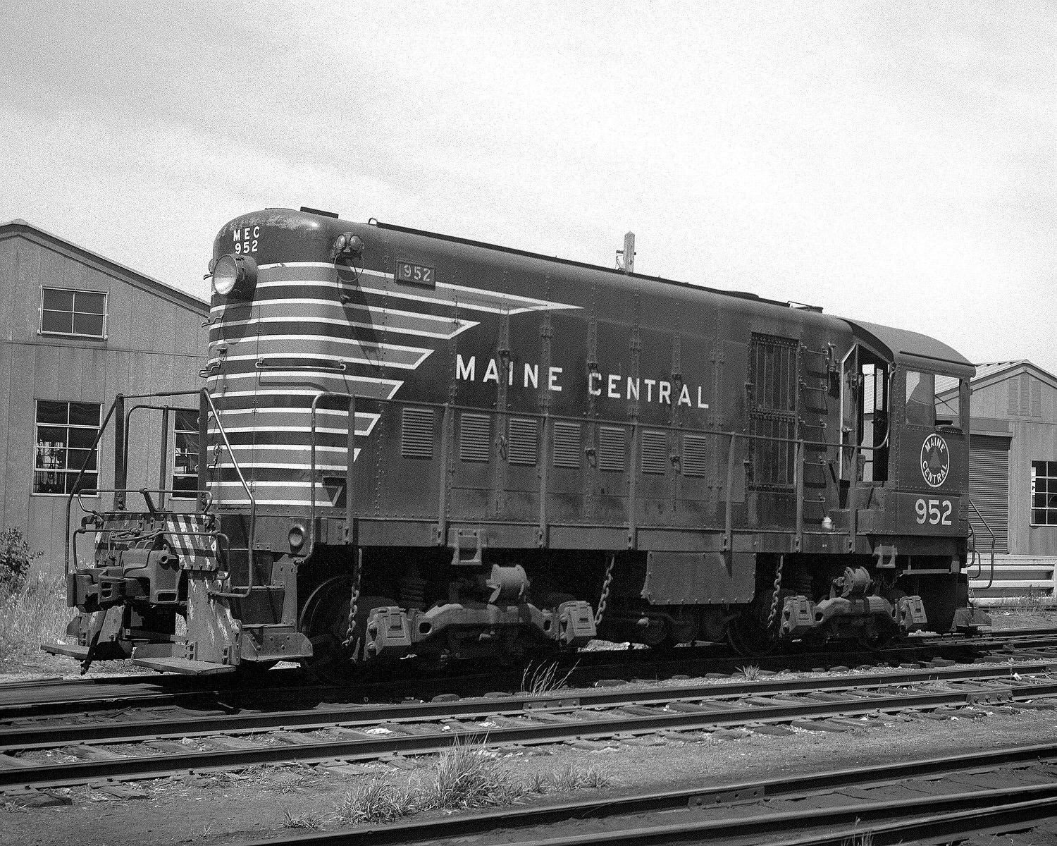 Maine Central #952. (8x10) Maine Central #952. (8x10)