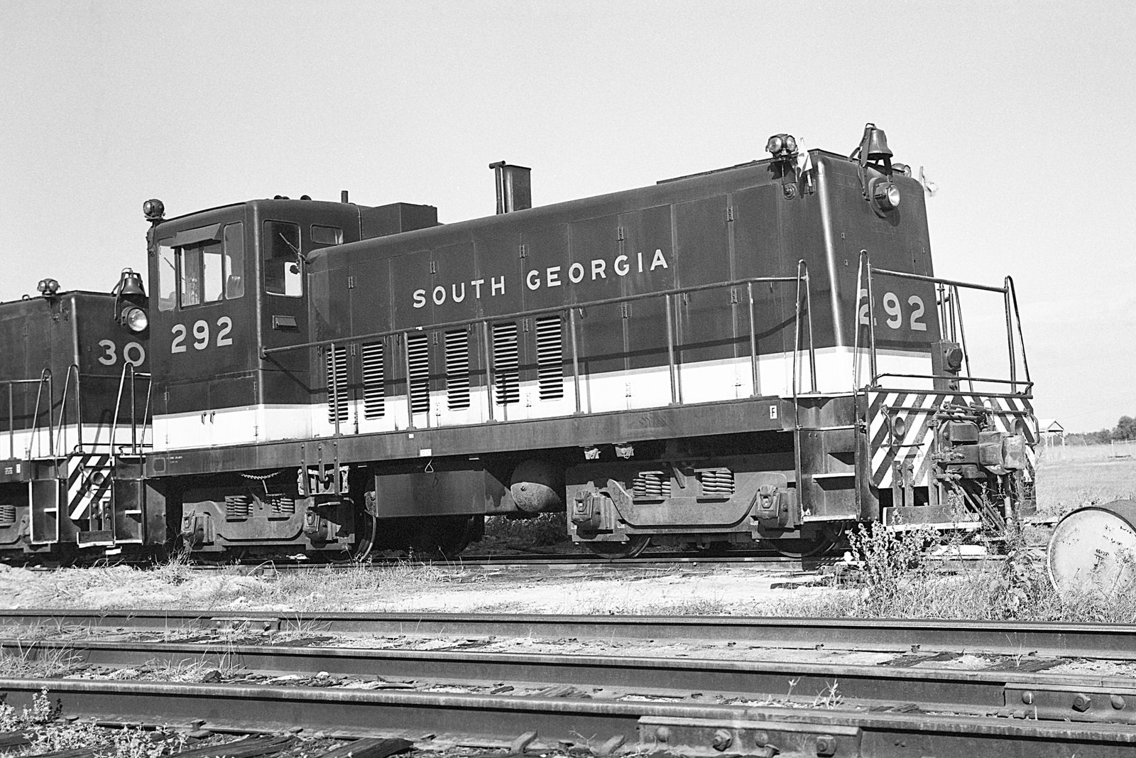 South Georgia Rwy 70T #292 at Foley, FL on 9/6/1965. (8x12) South Georgia Rwy 70T #292 at Foley, FL on 9/6/1965. (8x12)