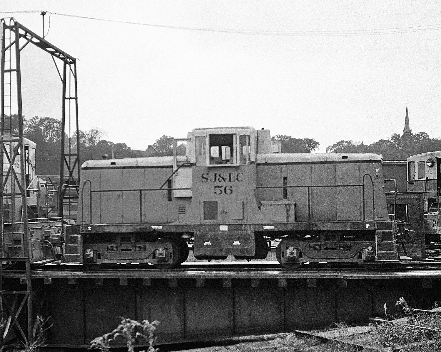 StJ&LC 44T #56 at St Johnsbury, VT on 9/1/1965 (8x10) Soft Focus StJ&LC 44T #56 at St Johnsbury, VT on 9/1/1965 (8x10) Soft Focus