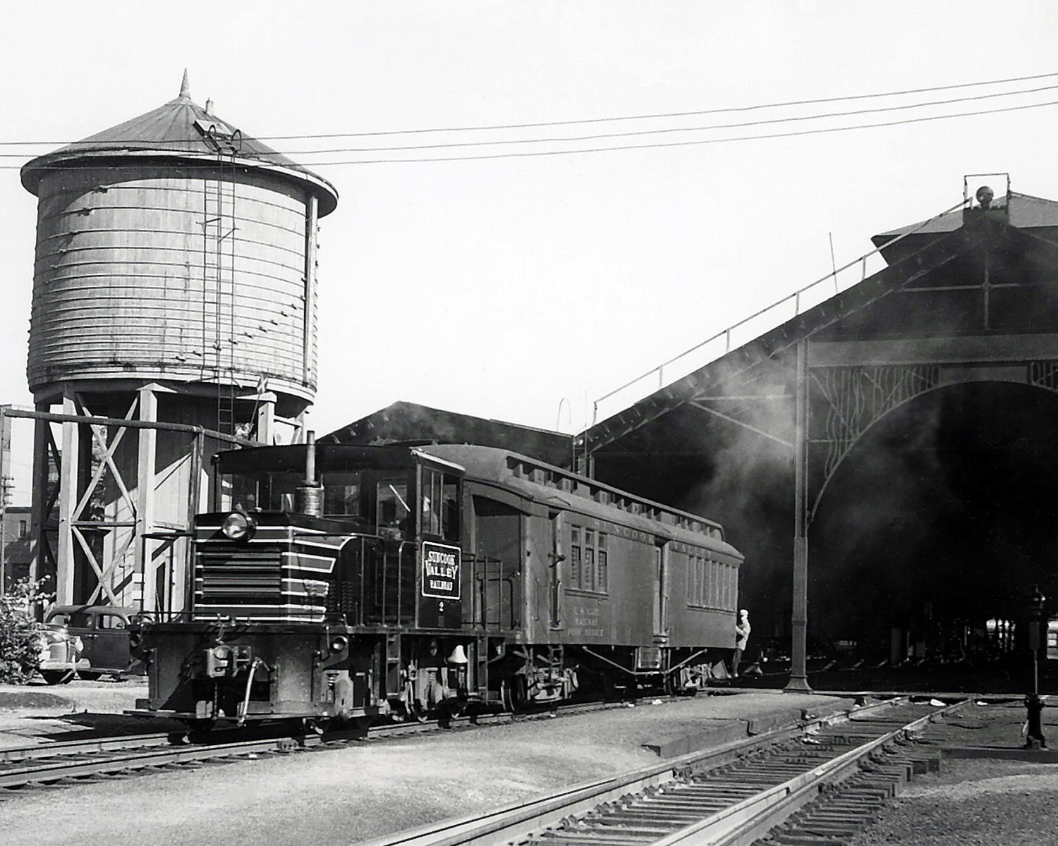 Suncook Valley #2 at Concord, NH during 1950. (5x7) Suncook Valley #2 at Concord, NH during 1950. (5x7)