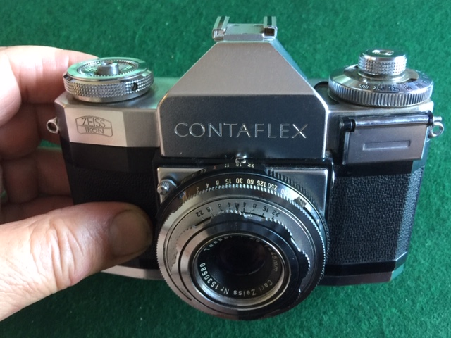 1954 ZEISS IKON CONTAFLEX  II SLR 35MM CAMERA-img-0