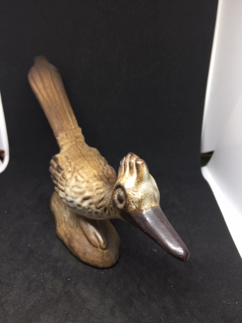 HOWARD PIERCE CERAMIC ROADRUNNER FIGURINE-img-0