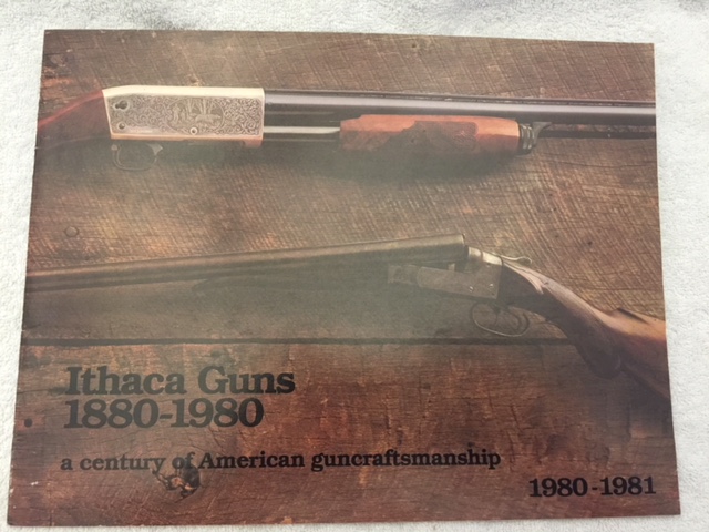 1880-1980 ITHACA GUN CATALOG, 100 year anniversary-img-0