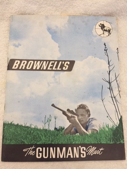 1952 BROWNELL'S THE GUNMAN'S MART CATALOG & PRICE-img-0