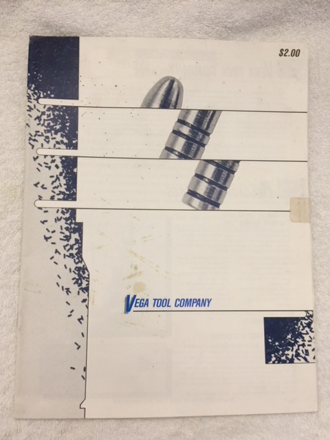 VINTAGE VEGA TOOL CO. RELOADING CATALOG-img-0