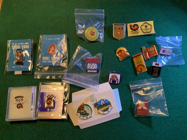 1988 SEOUL KOREA OLYMPIC PIN COLLECTION-img-0