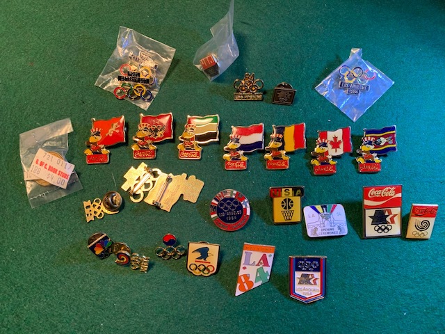 1984 LOS ANGELES OLYMPIC PIN COLLECTION-img-0