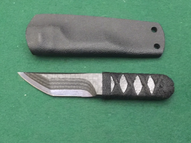 Warren Thomas Titanium Carbon Fiber Knife-img-0