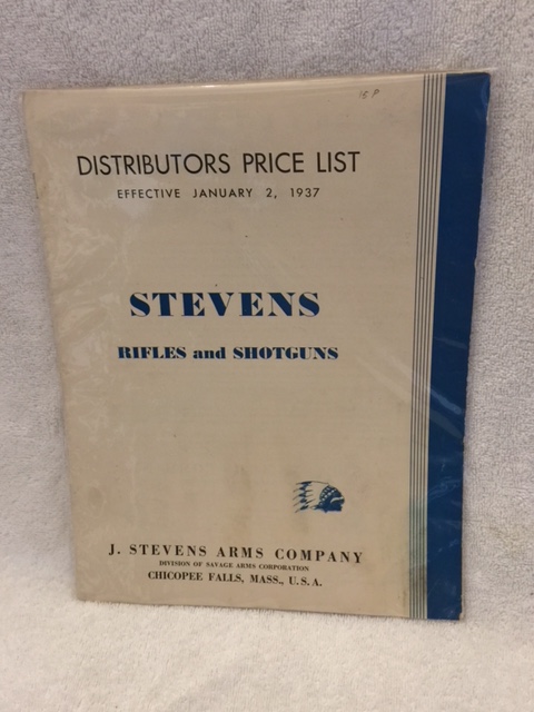 1937 Stevens Rifles and Shotguns Catalog-img-0