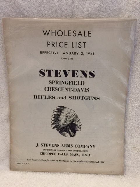 1941 Stevens Springfield Crescent-Davis Price List-img-0