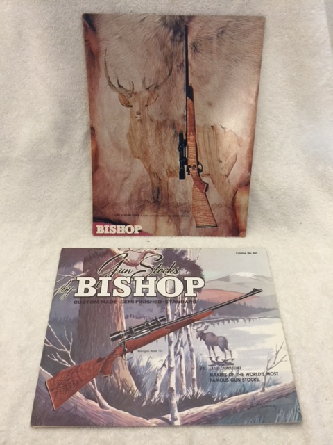 1959 Gun Stocks By Bishop Catalog & NEWER ONE-img-0