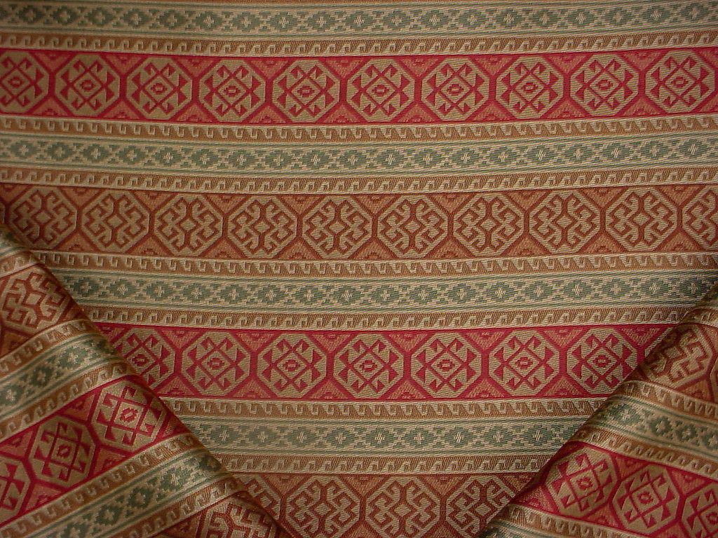 1 3 4y Stroheim Jewel Tones Southwest Kilim Drapery Upholstery