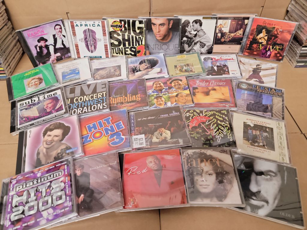 thumbnail image 2 of Lot Of 50 Assorted CDs – All Genres – Artwork & Case – Random Bulk Bundle – Wholesale 2 of 4