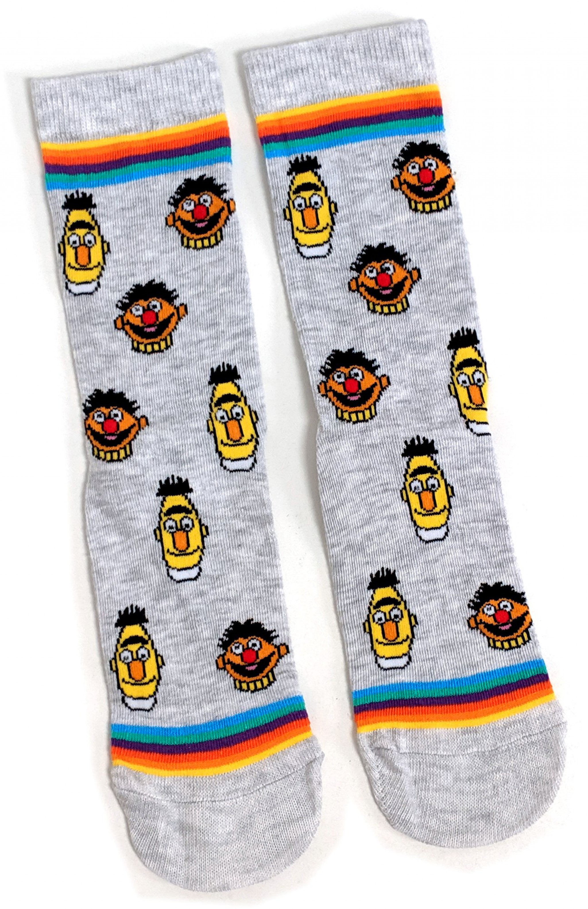 Damen Sesame Street Bert und Ernie an der Ferse Socken Größe Eur 37-42