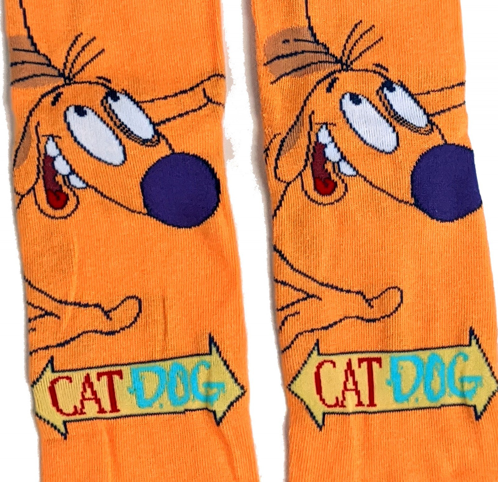 Mens Rugrats CatDog Retro 90 Socks 39-45 | eBay