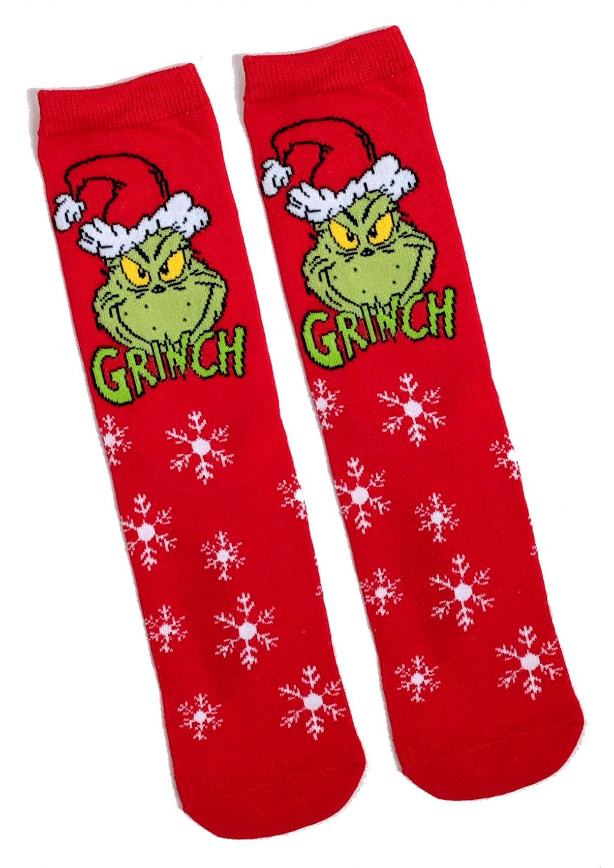 MUJER rico festiva Grinch Navidad calcetines Eur 37-42 EUR 10,63 - PicClick ES