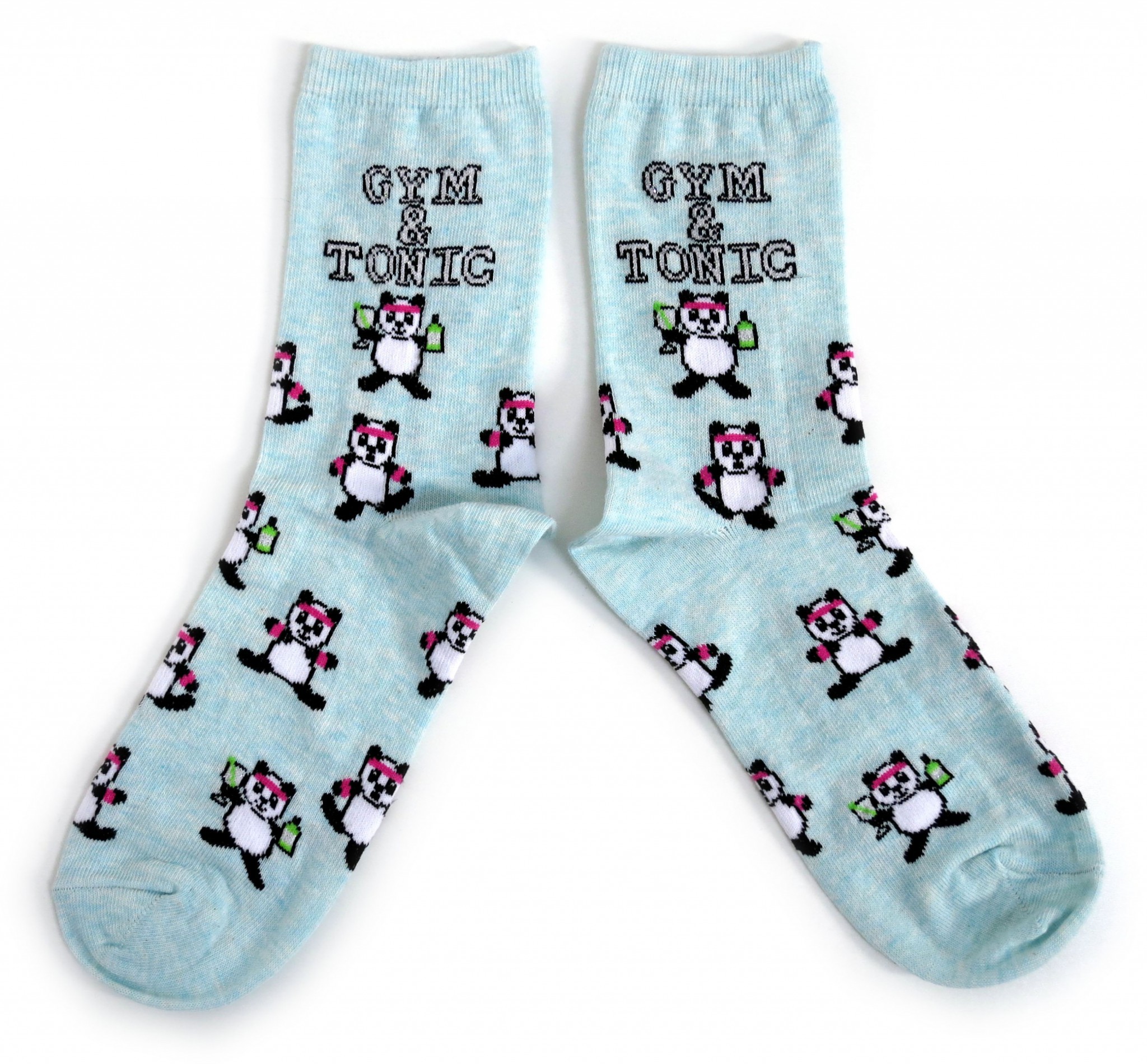 Damen Gym Tonic Gin Panda Socken Grosse Eur 37 42 Ebay