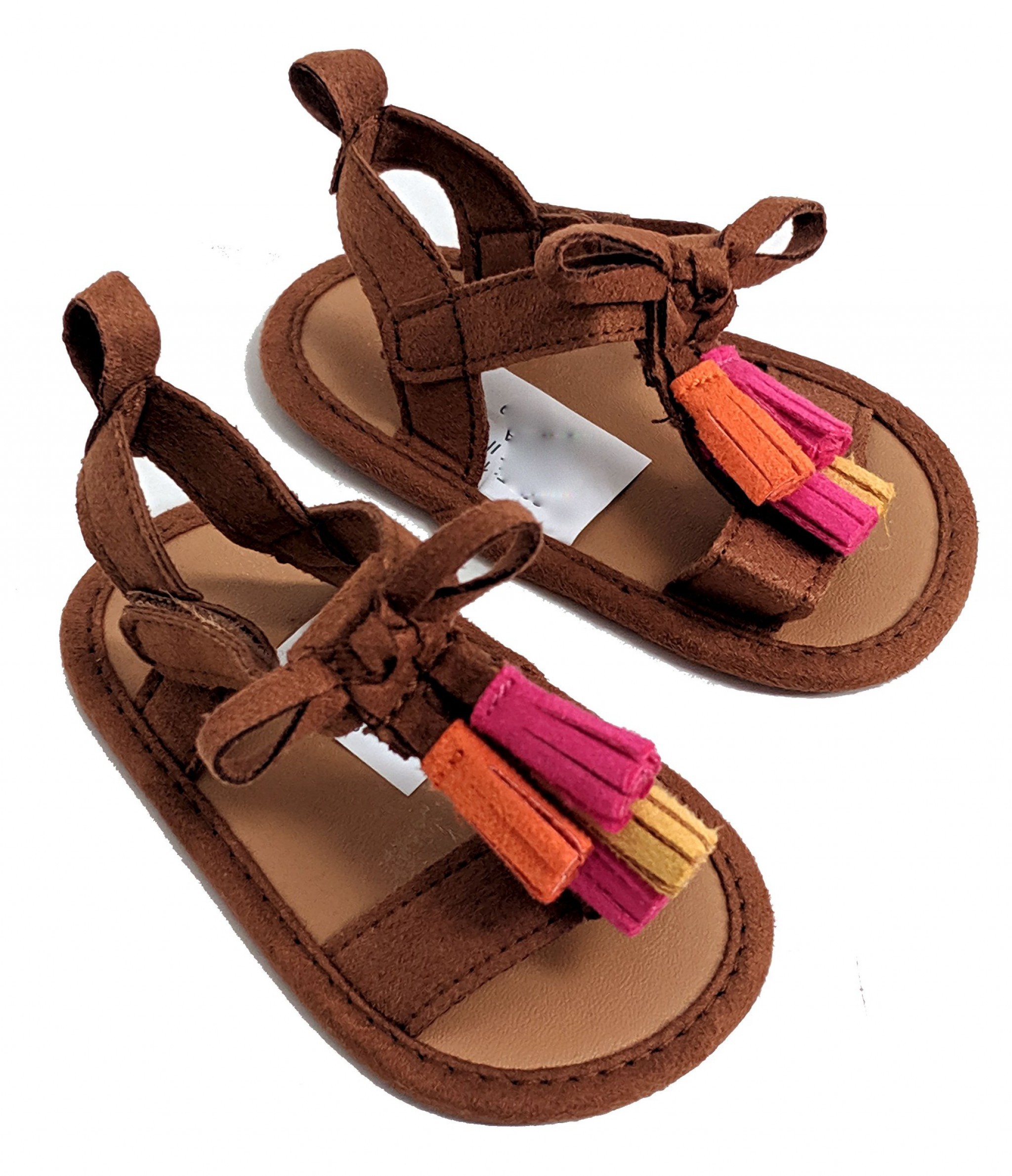 sandals with bows on them